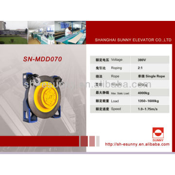 Aufzugsmotor-Traktionsmaschine vvvf Aufzugslift SN-GDD070